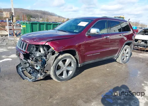 2016 Jeep Grand Cherokee Limited z USA, uszkodzony, nr VIN 1C4RJFBG5GC496455
